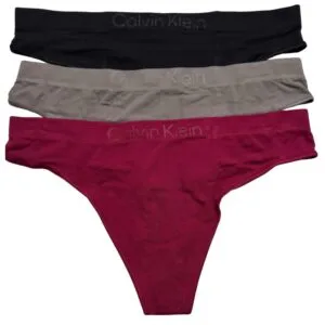 Dámská tanga Calvin Klein QD5211 Bonded Flex Seamless