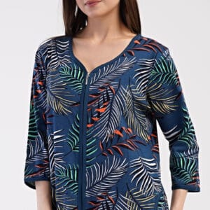 Dámské domácí šaty s tříčtvrtečním rukávem Vienetta Secret Barbara