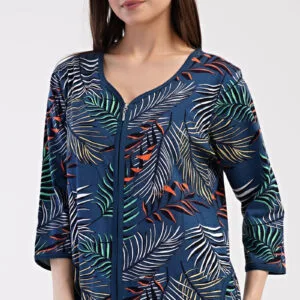 Dámské domácí šaty s tříčtvrtečním rukávem Vienetta Secret Barbara