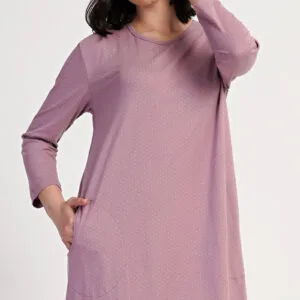 Dámské domácí šaty s tříčtvrtečním rukávem Vienetta Secret Emily