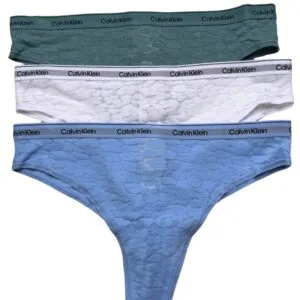 Dámské krajkové brazilky Calvin Klein QD5225E