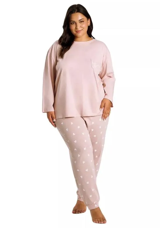 Dámské nadměrné pyžamo Nori 3468 TARO