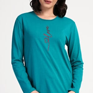 Dámské pyžamo dlouhé Vienetta Secret Love