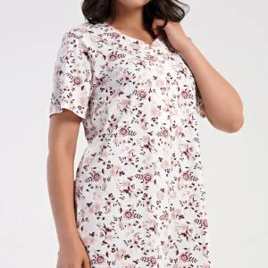Dámská noční košile s krátkým rukávem Vienetta Secret Růže