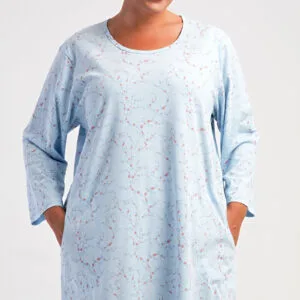 Dámské domácí šaty nadměrné Vienetta Secret Lauren