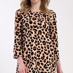 Dámské domácí šaty s tříčtvrtečním rukávem Vienetta Secret Leona