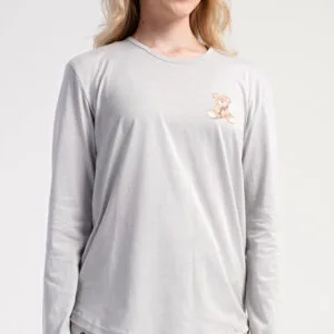 Dámské pyžamo dlouhé Vienetta Secret Poppy