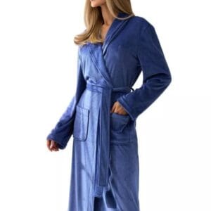 Dámský župan Gil long navy LandL