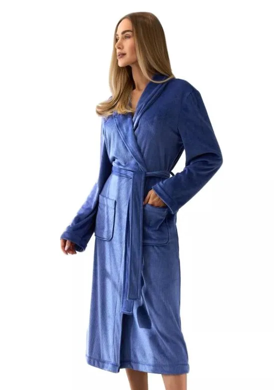 Dámský župan Gil long navy LandL