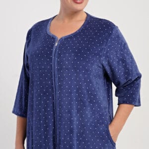 Dámské domácí šaty s tříčtvrtečním rukávem Vienetta Secret Alex