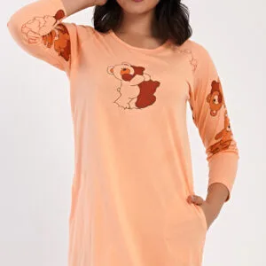 Dámské domácí šaty s tříčtvrtečním rukávem Vienetta Secret Patricia