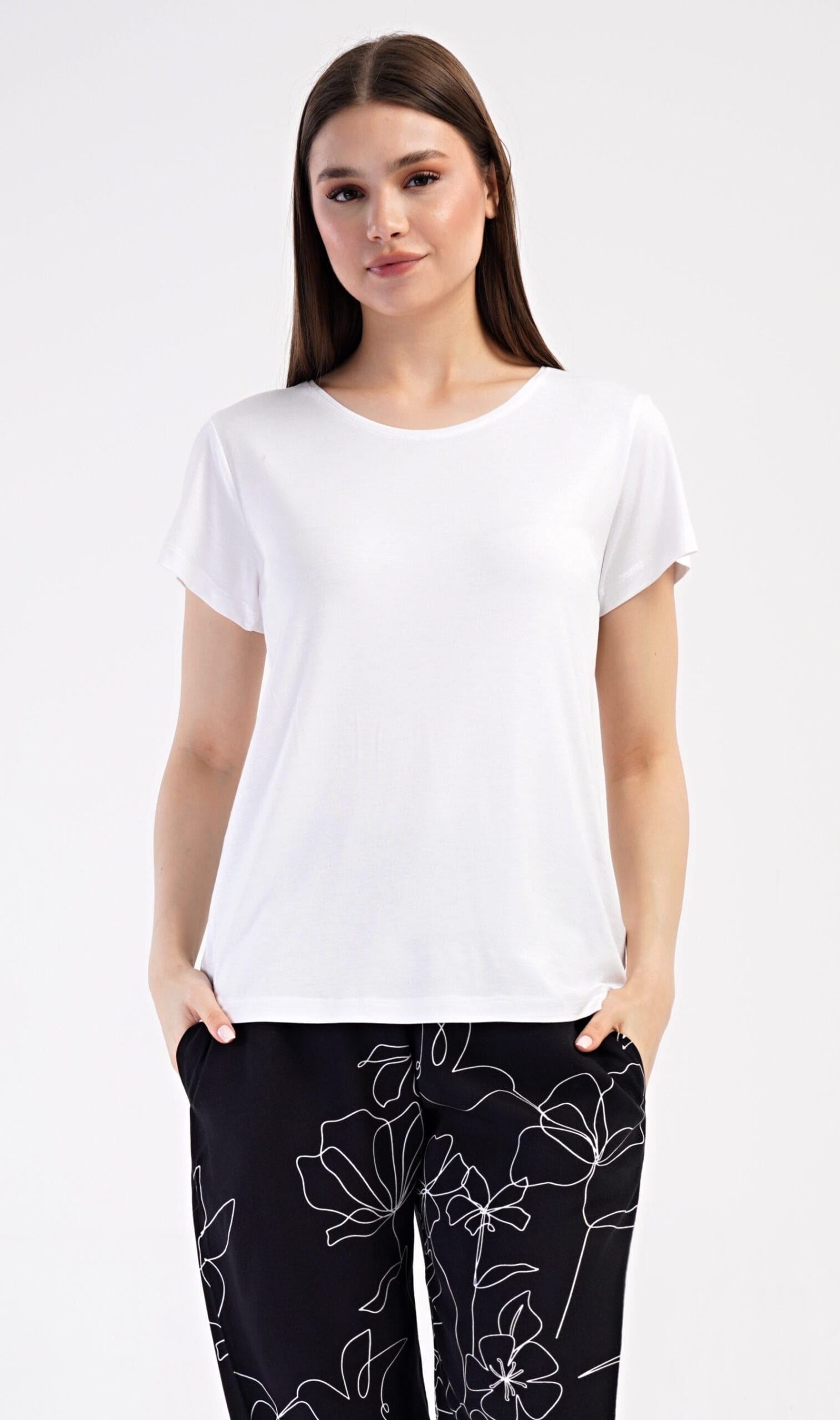 Dámské pyžamo dlouhé Vienetta Secret Fiona