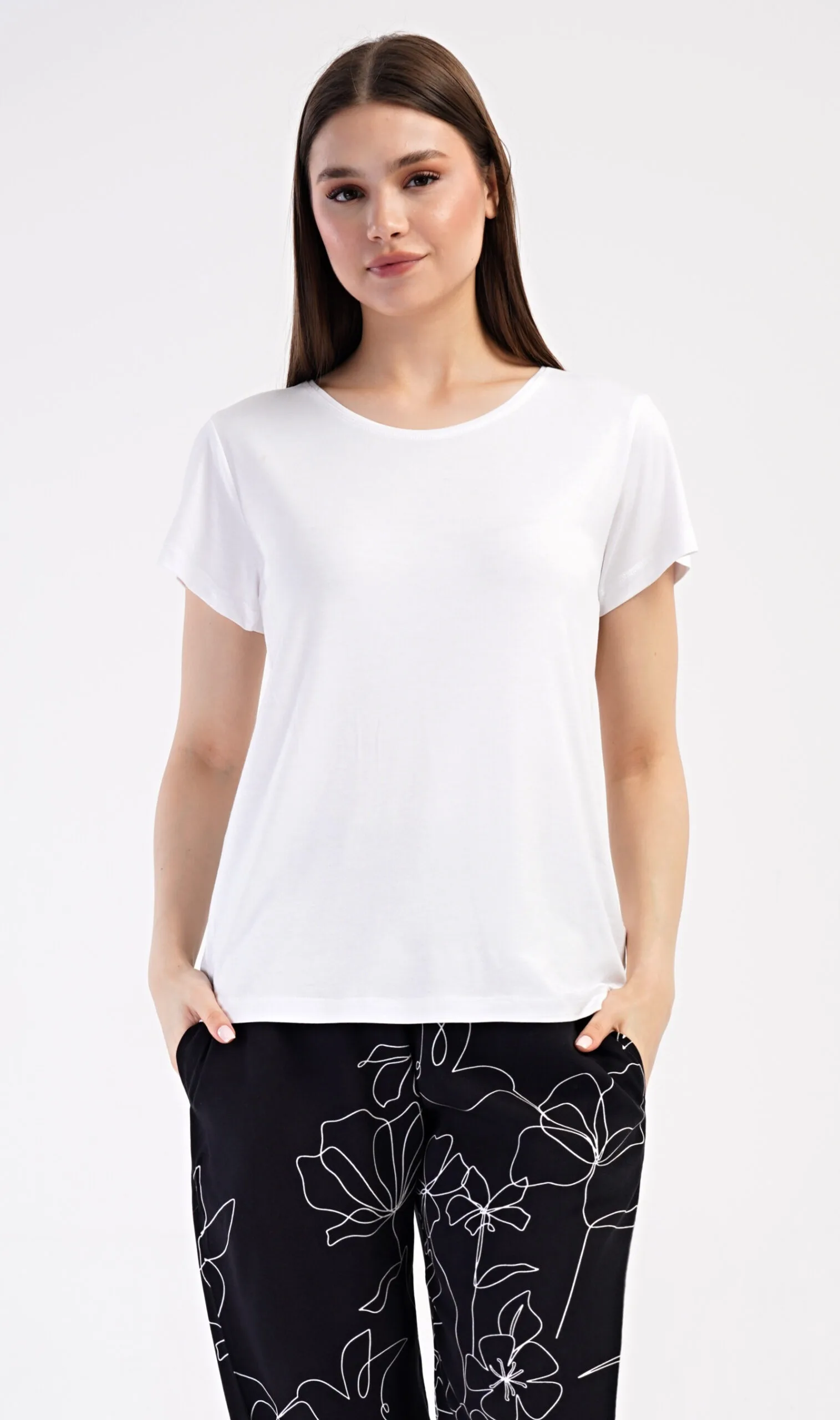 Dámské pyžamo dlouhé Vienetta Secret Fiona