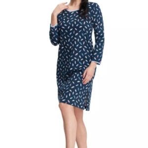 Dámská noční košile Luna 39 modrá