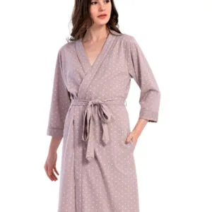 Dámská župan s puntíky Vienetta Secret Adélka