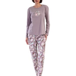 Dámské bavlněné pyžamo Vienetta Secret Klárka