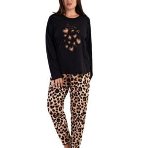 Dámské nadměrné pyžamo Vienetta Secret Anna