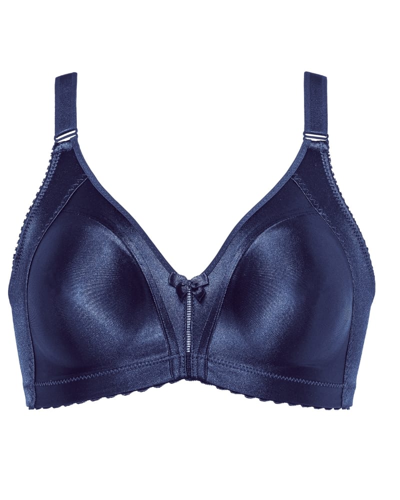 Dámská modrá zmenšovací podprsenka Naturana 5063