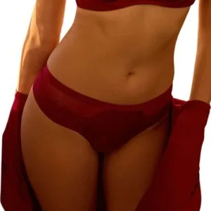 Dámské brazilky Lisca Ruby 22374 vínové