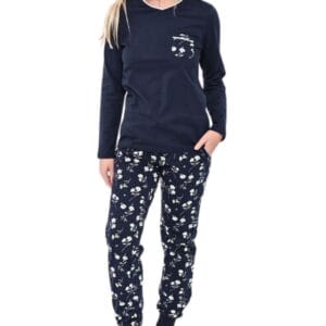 Dámské pyžamo Muydemi 290019 modré