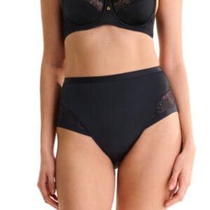 Dámské vysoké kalhotky Lisca Ruby 22375 černé