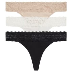 Dámská bavlněná tanga Tommy Hilfiger UW06337