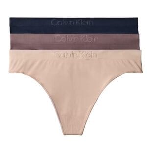 Dámská bezešvá tanga Calvin Klein QD52113