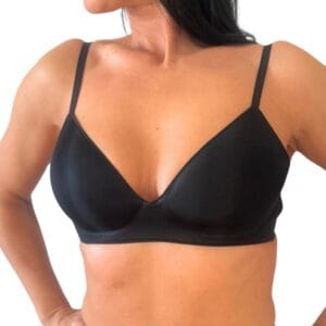 Dámská podprsenka Calvin Klein QF8315 WIREFREE černá