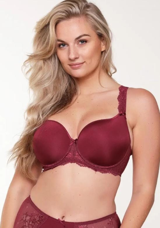 Dámská podprsenka LingaDore 1400-1A bordó