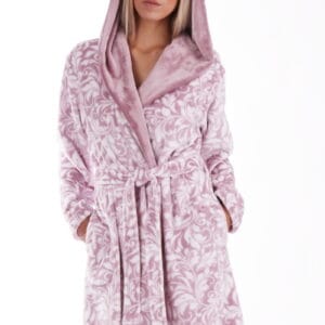 Dámský jemný krátký župan Vestis Flora 4856