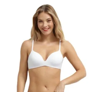 Dámská bezkosticová podprsenka DIM INVISIBLE WIRELESS PADDED BRA 00DEVT