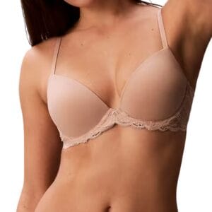 Dámská podprsenka Calvin Klein LV00QF8122 tělová