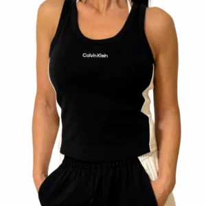Dámské tílko Calvin Klein Q61152 černé